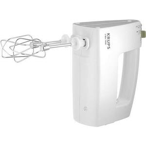 Mixer de mana Krups 3Mix 7000, 500 W, 2 teluri inox, 2 carlige aluat inox (Alb) imagine