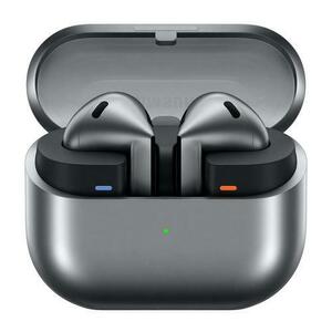 Casti True Wireless Samsung Galaxy Buds 3, Bluetooth, Bluetooth, In-ear, ANC, 360 Audio, IP57 (Gri) imagine