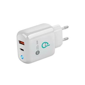 Alimentator retea SPACER Quick Charge 35W, USB Type-C PD (max 35W) + USB Quick Charge imagine