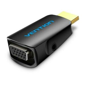 Adaptor convertor HDMI la VGA cu audio de 3, 5 mm, 1080P Full-HD, Vention imagine