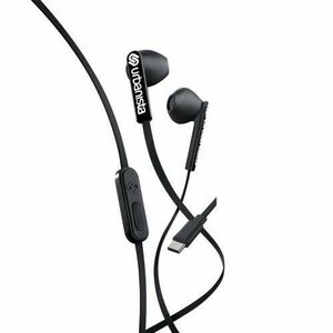 Casti audio In-Ear Urbanista San Francisco, 32 Ohm, microfon, cablu 1.2 m, USB-C, Negru imagine