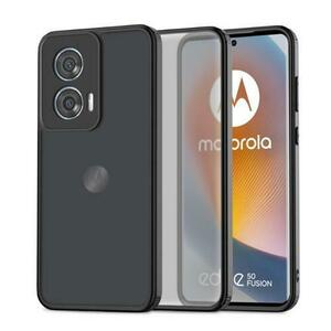 Husa pentru Motorola Edge 50 Fusion, Tech-Protect, Magmat, Neagra imagine