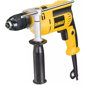 Masina de gaurit cu percutie DeWalt DWD024S, 650 W, 2800 RPM, 47.600 BPM, 8.6 Nm + mandrina rapida + maner lateral + limitator adancime imagine