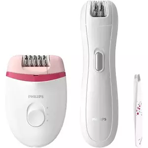 Epilator Philips Satinelle Essential BRP506/00, 2 viteze, Alb imagine