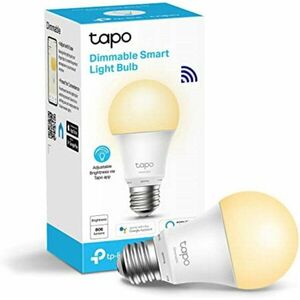 Bec Wi-Fi inteligent Tapo L510E, E27, 806 lumeni, 8.7 W, Control Vocal, Control de la distanta imagine