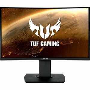 Monitor LED ASUS Gaming TUF VG24VQR Curbat 23.6 inch 1 ms Negru FreeSync Premium 165 Hz imagine