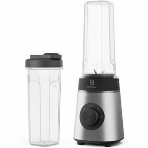 Blender sport Electrolux Create 4 E4SB1-4ST, 350 W, 0.6 l, 2 viteze + functie Pulse, 2 recipiente on-the-go, lame inox detasabile, inox imagine