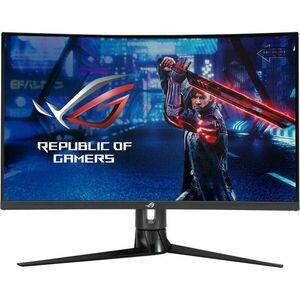 Monitor LED ASUS Gaming ROG Strix XG32VC Curbat 31.5 inch 1 ms Negru HDR FreeSync Premium Pro 170 Hz OC imagine