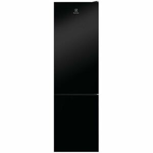 Combina frigorifica Electrolux LNT7ME36K2, 366 l, No Frost, Control electronic, Multi Flow, Iluminare LED, Clasa E, H 201 cm, Negru imagine