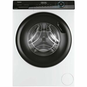 Masina de spalat rufe Haier HW80-B14939-S, 8 kg, 1400 rpm, Motor Direct Motion, Refresh, ABT, Steam, Clasa A, Alb imagine