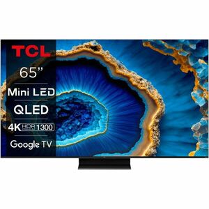 Televizor MiniLed TCL 65C805, 164 cm, Smart Google TV, 4K Ultra HD, 100hz, Clasa G imagine