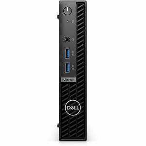 Sistem Desktop Dell OptiPlex Micro 7010 MFF cu procesor Intel® Core™ i7-13700T pana la 4.80 GHz, 16GB, 512GB SSD, Intel® UHD Graphics 770, Windows 11 Pro, Black imagine