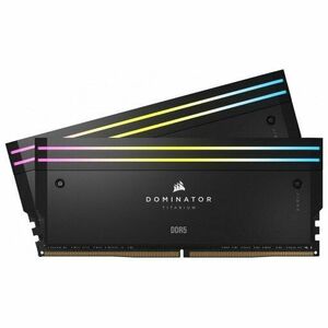 Memorie Dominator Titanium RGB Black 32GB 7200MHz CL34 Dual Channel Kit imagine