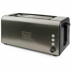 Toaster BXTO1500E, 1500 W, 2 fante largi, 7 trepte de prajire, Inox imagine