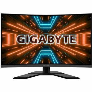 Monitor gaming curbat LED VA Gigabyte 31.5, WQHD, DisplayPort, 1ms, 165Hz, FreeSync, Negru, G32QC imagine