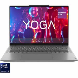 Laptop Lenovo Yoga Pro 7 14IMH9 cu procesor Intel® Core™ Ultra 9 185H pana la 5.1GHz, 14.5, 3K, IPS, 120Hz, Touch, 32GB LPDDR5x, 1TB SSD, NVIDIA® GeForce RTX™ 4060 8GB GDDR6, No OS, Luna Grey imagine