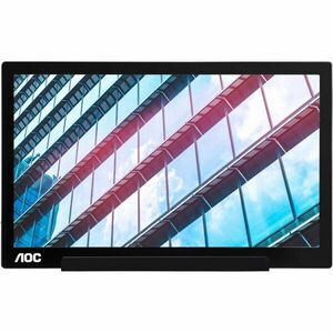 Monitor LED AOC Portabil I1601P 15.6 inch FHD IPS 5 ms 60 Hz USB-C imagine