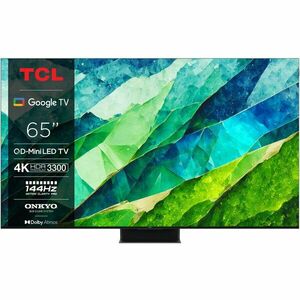 Televizor MiniLED TCL 65C855, 164 cm, Smart Google TV, 4K Ultra HD, 100Hz, Clasa F (Model 2024) imagine