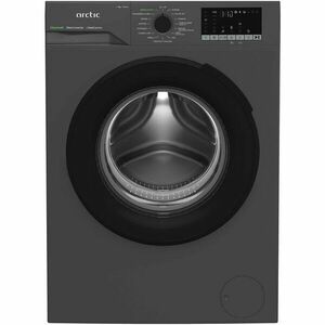 Masina de spalat rufe Arctic APLM2WFSU28411A, 8 Kg, 1400 RPM, Clasa A, Motor Inverter, ExtraSteam, IronExpress, Recycled Tub, Fast/Intensive, Steam, WaterMode, Prewash, Child Lock, Add-In, Anthracite imagine