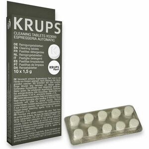 Tablete de curatare Krups XS300010 pentru gama de espressoare Krups Full Auto EA81xx, EA87xx, EA89xx, EA82xx, EA91xx, EA90xx imagine