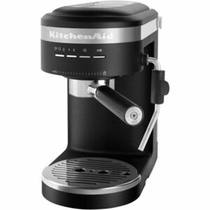 Espressor manual KitchenAid 5KES6503EBK, 1470 W, 1.4 L, Negru imagine