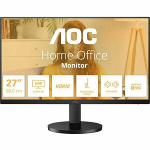 Monitor LED AOC U27B3AF 27 inch UHD IPS 4 ms 60 Hz HDR imagine