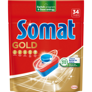 Detergent pentru masina de spalat vase Somat Gold, 34 spalari imagine