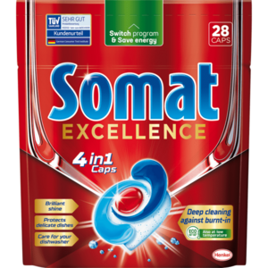 Detergent pentru masina de spalat vase Somat Excellence, 28 spalari imagine