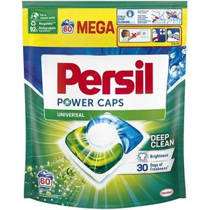 Detergent de rufe capsule Persil Power Caps Universal, 60 spalari imagine