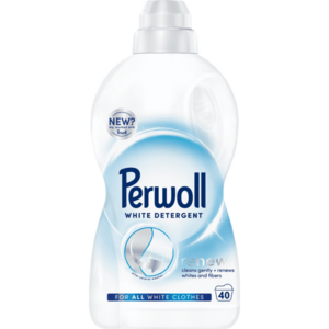 Detergent lichid pentru rufe Perwoll Renew White, 40 spalari, 2000 ml imagine