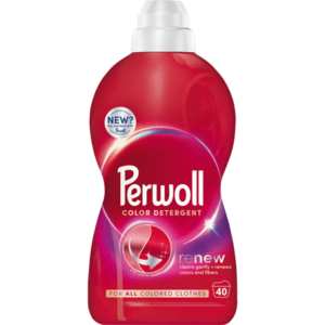 Detergent lichid pentru rufe Perwoll Renew Color, 40 spalari, 2000 ml imagine