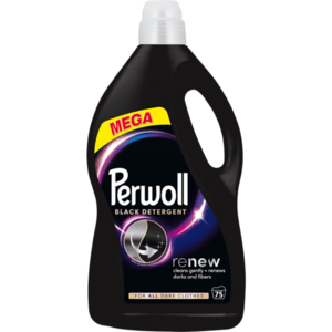 Detergent lichid pentru rufe Perwoll Renew Black, 75 spalari, 3750 ml imagine