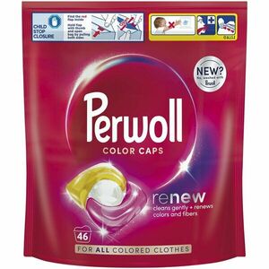 Detergent de rufe capsule Perwoll Renew Color, 46 spalari imagine