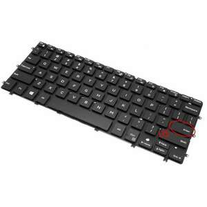 Tastatura Dell XPS 13 9360 iluminata layout US fara rama enter mic imagine