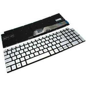 Tastatura Dell Inspiron 15 5590 Argintie iluminata backlit imagine