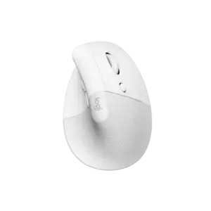 Mouse Logitech Lift Right Vertical Ergonomic Off White imagine