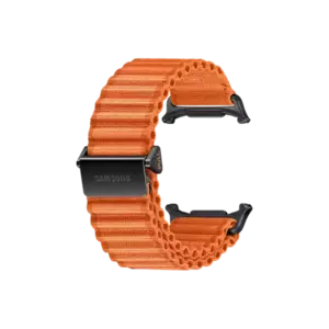 Curea Smartwatch Samsung ET-SVL70 pentru Galaxy Watch Ultra Trail Band Strap Orange imagine