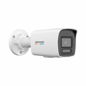 Camera supraveghere exterior IP ColorVu Hikvision Smart Hybrid Light DS-2CD1047G2H-LIU(2.8MM), 4MP, 2.8 mm, IR/lumina alba 30 m, microfon, PoE imagine