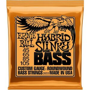 Ernie Ball 2833 Hybrid Slinky Bass Corzi pentru chitare bas imagine