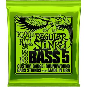 Ernie Ball 2836 Regular Slinky Set de 5 corzi pentru bas imagine