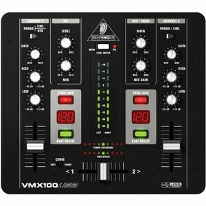 Behringer VMX100USB Mixer de DJ imagine