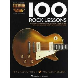 Hal Leonard Chad Johnson/Michael Mueller: 100 Rock Lessons Note imagine