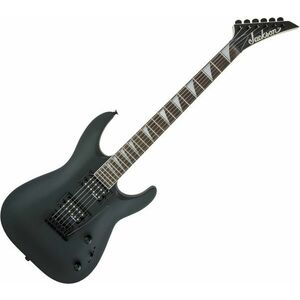 Jackson JS22 Dinky Arch Top AH Negru satinat Chitară electrică imagine