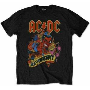 AC/DC Tricou Unisex Are You Ready Black 2XL imagine