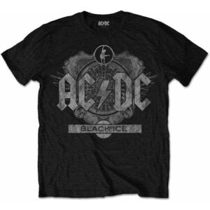 AC/DC Tricou Black Ice Black S imagine