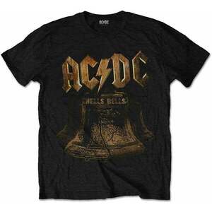 AC/DC Tricou Unisex Brass Bells Black L imagine