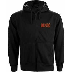 AC/DC Hoodie Logo Black XL imagine