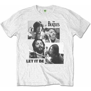 The Beatles Tricou Let It Be Unisex White 2XL imagine