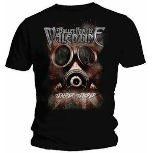 Bullet For My Valentine Tricou Temper Temper Gas Mask Black M imagine