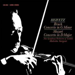 Heifetz-Sargent - Bruch: Concerto in G Minor/Mozart: Concerto in D Major (LP) (200g) imagine